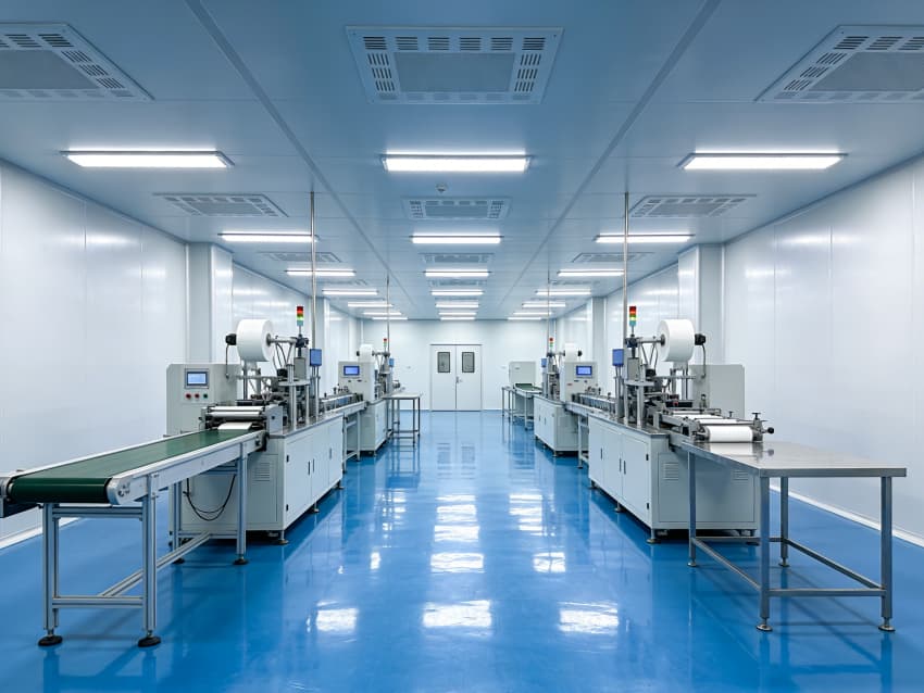 安徽十萬級(jí)醫(yī)用敷料廠房?jī)艋b修方案